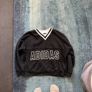 Adidas v neck sweater